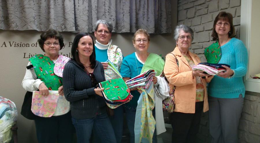 Sassy Stitchers Quilting Club Creates Wonderful Donations