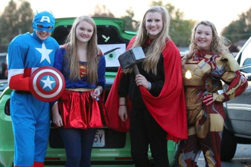 Trunk or Treat Rain or Shine at Dexter High School