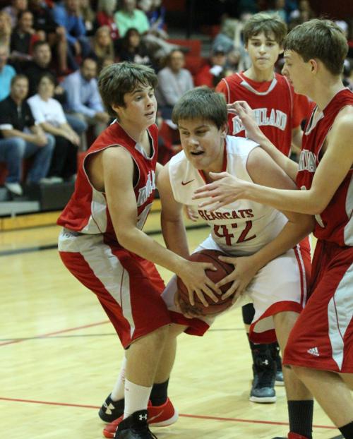 DMS 7th Grade Boys Basketball Team Defeated Richland