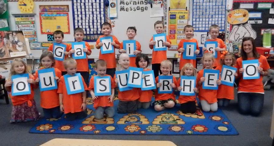 Gavin Is Our Super Hero