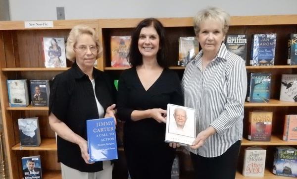 Democratic Club Donates Books to Keller Public Library