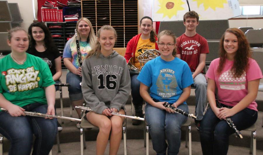 Students Chosen for H.S. All-District Band