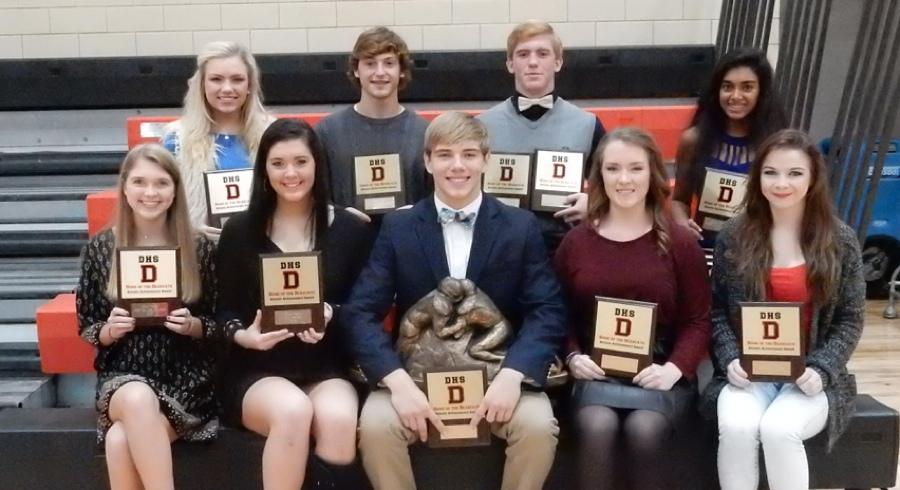 Dexter Honors Fall Sports Athletes