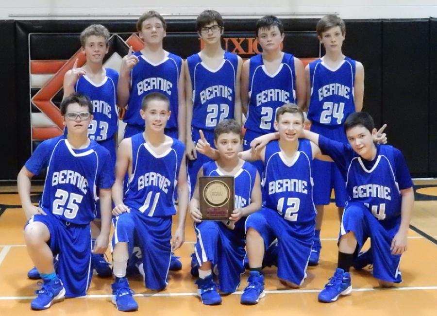 8th Grade Bernie Mules Take SCAA Tournament