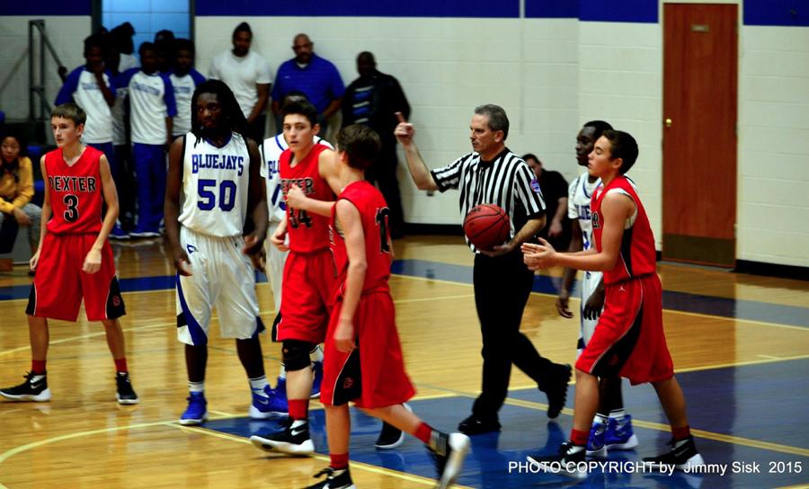 DHS JV Boys Basketball Team Takes Down Bluejays