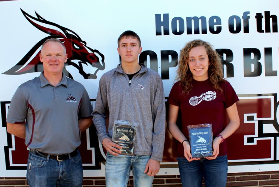 Mules Booster Club November Athletes of the Month