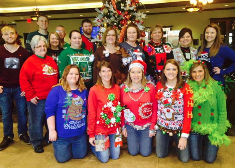 Holiday Spirit at First Midwest Bank