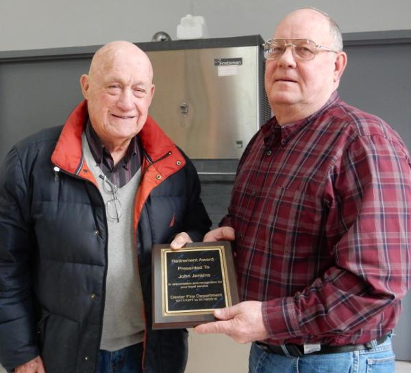 John Jenkins Retires from Dexter Fire Department