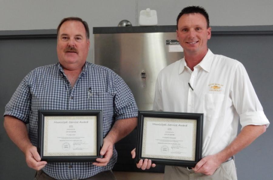 City of Dexter Honors Employees with 20 Year Service Awards