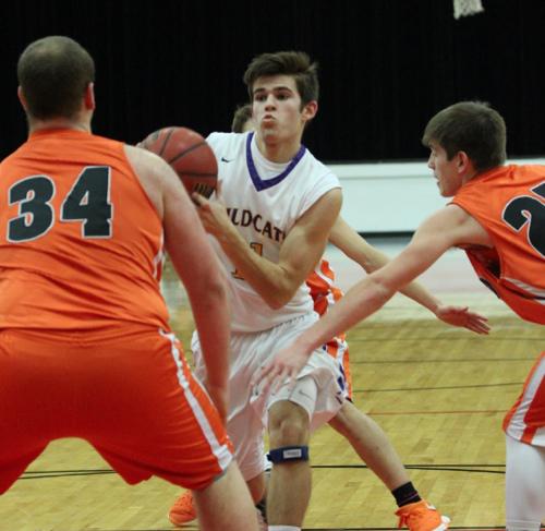 Wildcats Eliminate Indians at SCAA Varsity Boys Basketball Tournament