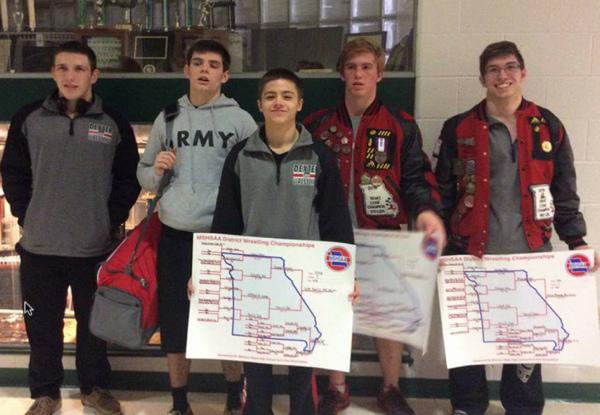 Wrestlers Earn Trip to State Championship  ShowMe Times