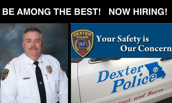 Dexter Police Dept. Now Hiring!
