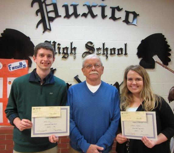 Dexter Elks January Students of the Month