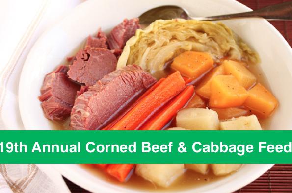 10th Annual Corned Beef & Cabbage Feed