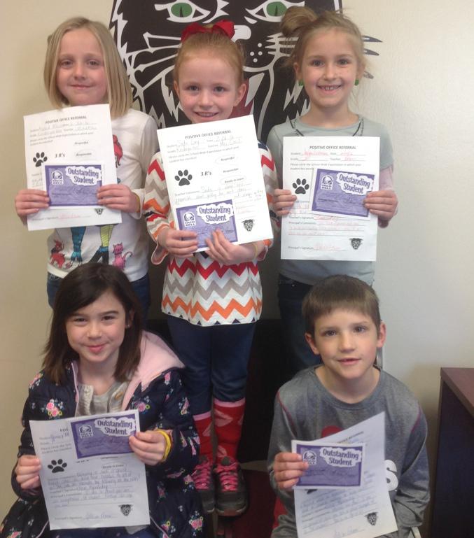 Southwest Elementary Positive Office Referral Awards