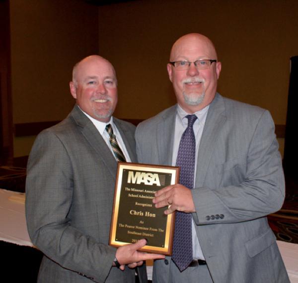 Hon Honored by School Administrators Association