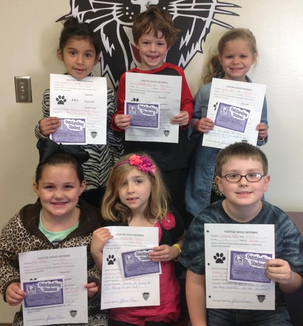 Students at Southwest Elementary Earn Positive Office Referrals