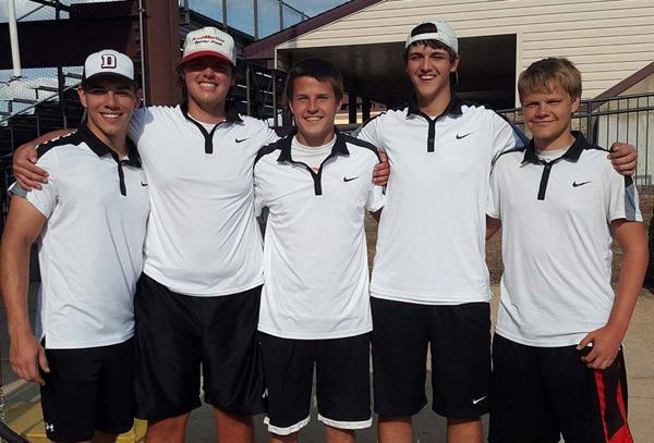 Five Earn Trip to State Tennis Tournament