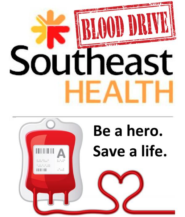 SoutheastHEALTH Blood Drive - Summer Shortage Reported