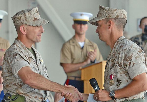 Lt. Col. Vaughn Takes Command of FMVA 211 Squadron