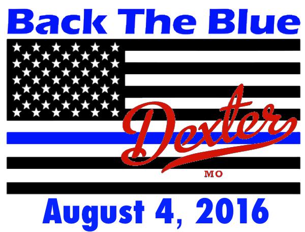 Back the Blue Appreciation Day in Dexter