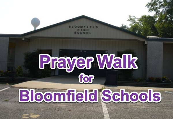 Prayer Walk for Bloomfield Schools