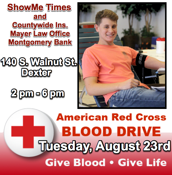 Blood Emergency - Please Give Tuesday, August 23rd