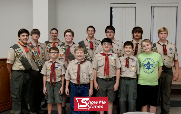 Local Boy Scouts Hold Court Of Honor 7408