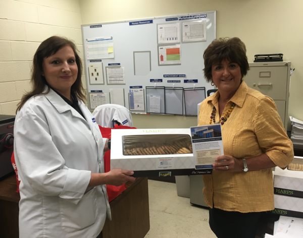 Employees Given Cookie Treats During Industrial Appreciation Week