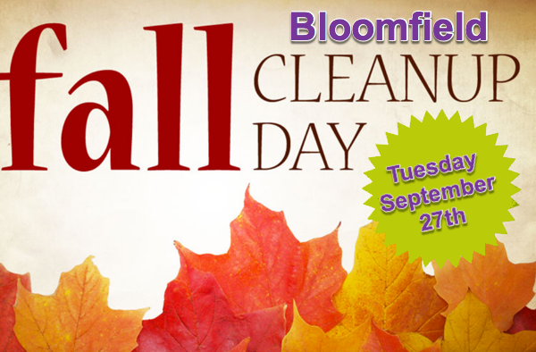 Bloomfield Fall Clean Up