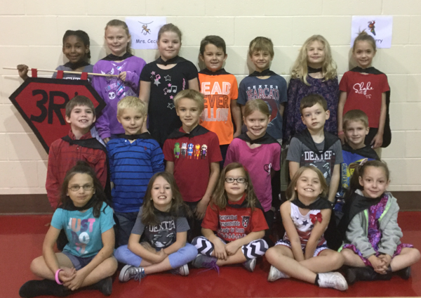 Southwest 2nd Grade 3Rs Flag Winners