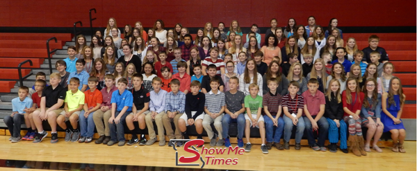 Jr Beta Induction Held at T.S. Hill Middle School