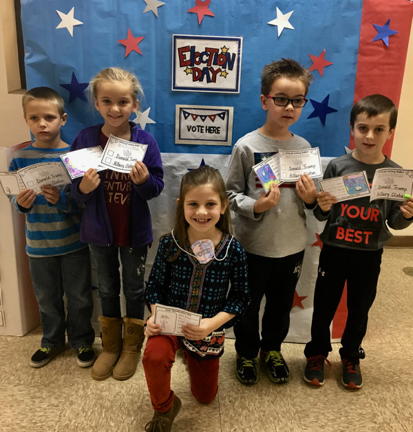 Southwest Elementary Holding Mock Election Today