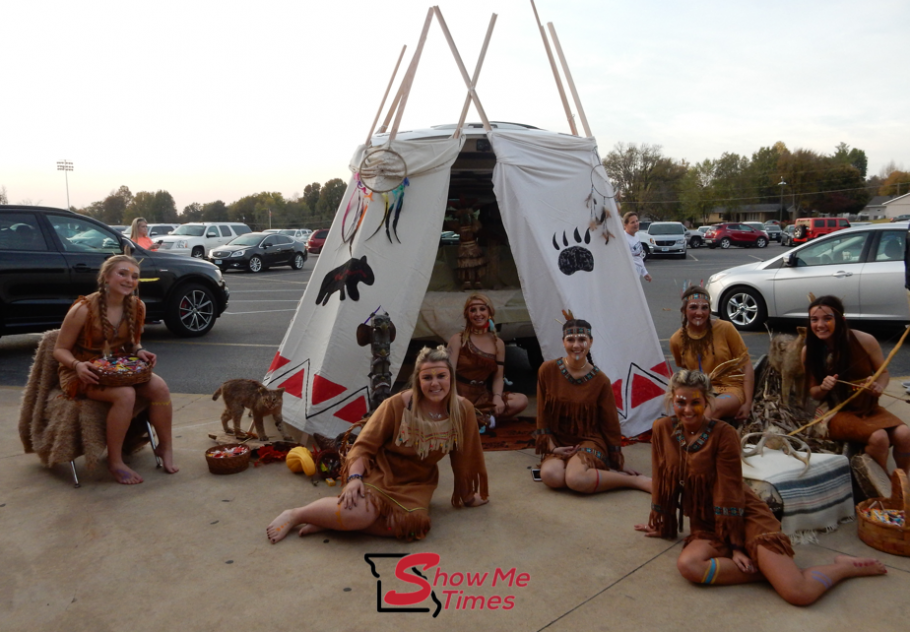 DHS Trunk or Treat First Place Winners Are The Indians