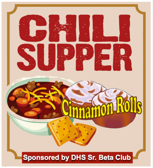 DHS Sr. Beta Club to Host Old Fashioned Chili Supper