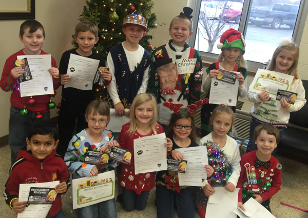 Southwest Elementary Students Earn Positive Office Referral Awards