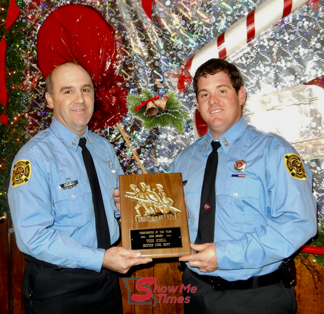 O'Dell Named 2016 Dexter Firefighter of the Year