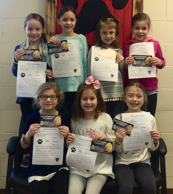 Southwest Students Earn Positive Office Referral Awards