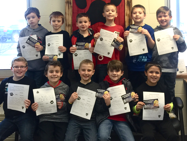 Southwest Students Earn Positive Office Referral Certificates