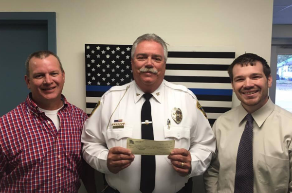 Lions Club Donates to Dexter Police Department