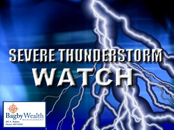 Severe Thunderstorm Watch In Effect Until 5 Am