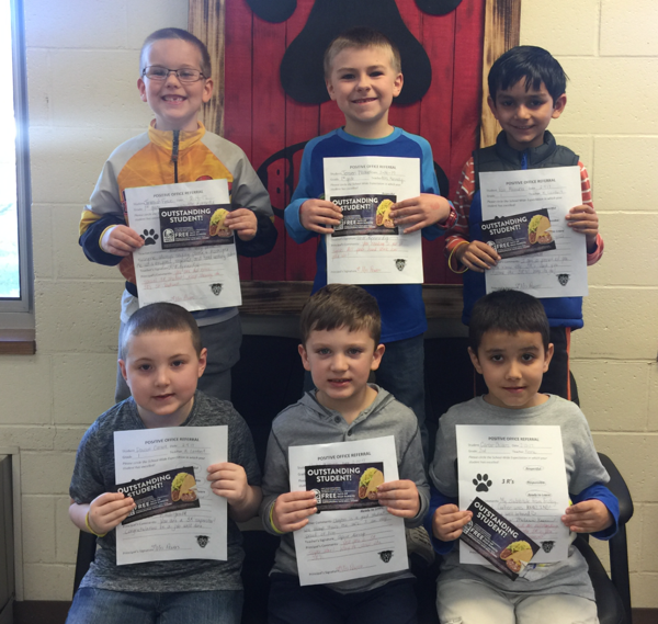 Students Earn Positive Office Referral Awards at Southwest Elementary