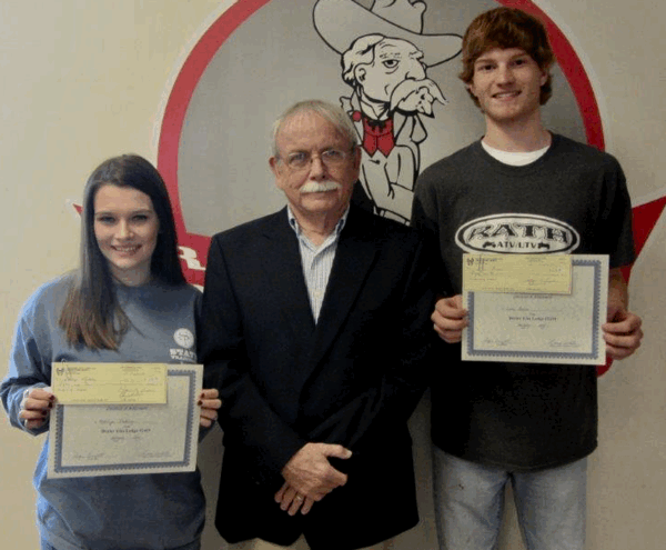 Dexter Elks January Students of the Month