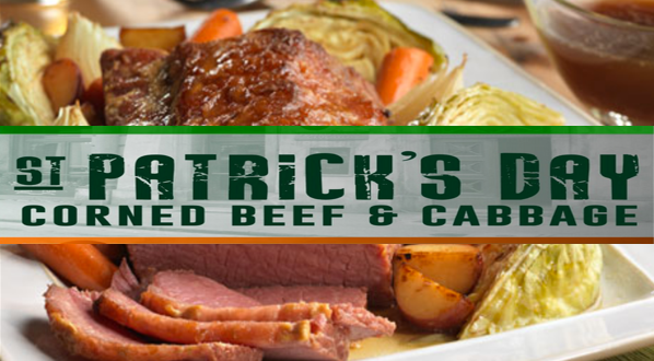 20th Annual St. Patrick's Day Ecumenical Corned Beef & Cabbage Feed