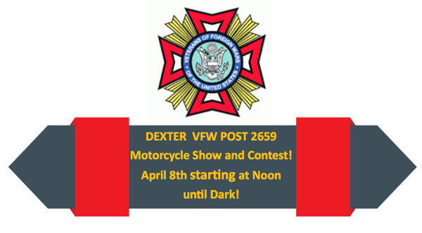 Dexter VFW to Host Bike Show and Contest