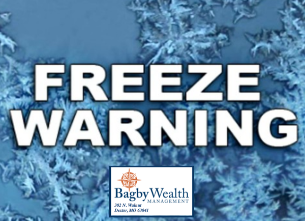 Freeze Warning Issued for Stoddard County
