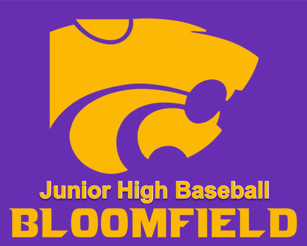 2017 Bloomfield Junior High Baseball Schedule and Roster