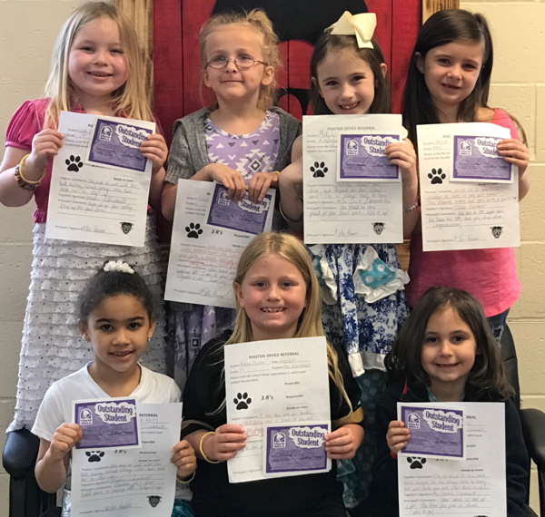 Positive Office Referral Awards at Southwest Elementary