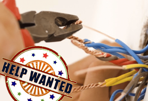 Help Wanted - Full Time Electrician