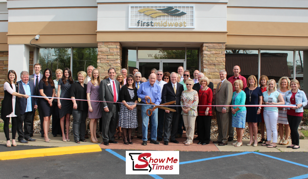 Ribbon Cutting for First Midwest Bank - Downtown Renovations